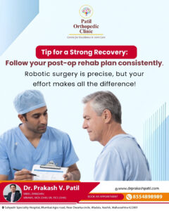 Robotic orthpedic surgeon in Nashik